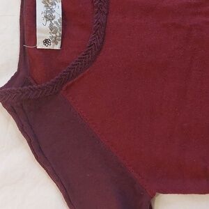 Aventura Organic Burgundy Sweater Dress